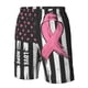 thumbnail image 4 of Fotbe Ribbon Breast Cancer Awareness Trajes de Baño Estampados para Hombre, Shorts de Verano de Secado Rápido, Ropa de Playa, Bañadores-Small, 4 of 6