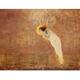 thumbnail image 2 of Grimshaw, John Atkinson 24x19 White Modern Wood Framed Museum Art Print Titled - Iris, 2 of 4