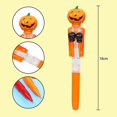 thumbnail image 2 of Pieces Pumpkin Ballpoint Pens Multifunction Adorable Funny Pens Creative Boxing Shape Cartoon Pumpkin Ink Pen, 2 of 3