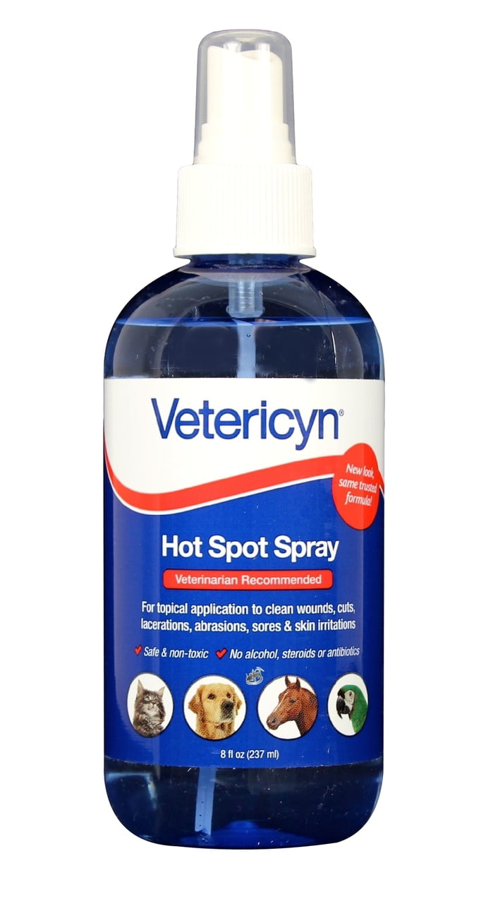 Vetericyn Hot Spot Spray 8 Oz 