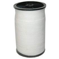 T.W. Evans Cordage 27-306 .25 in. x 1000 ft. Hollow Braid Polypro Rope in White