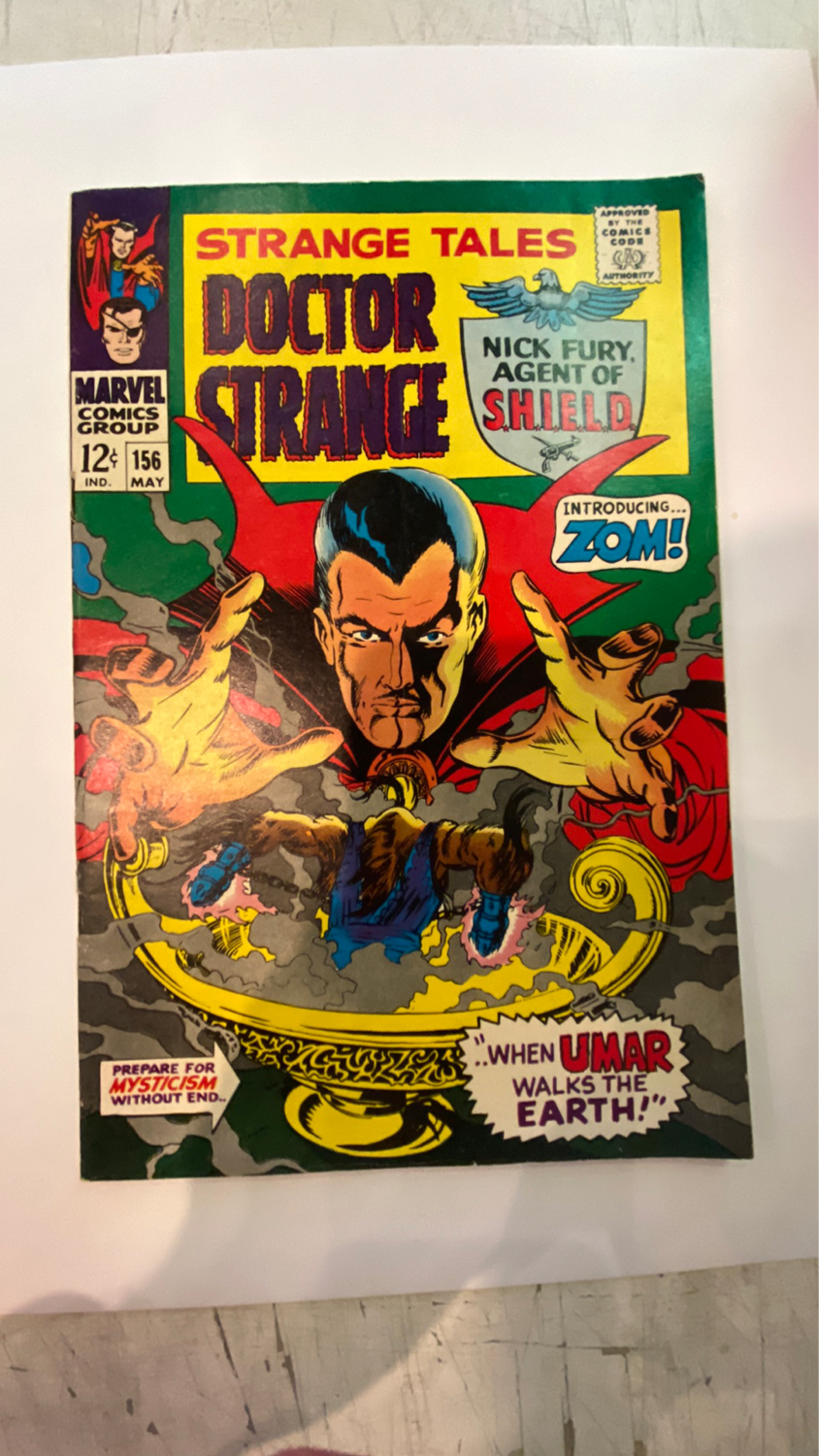 Cover of Strange Tales #156