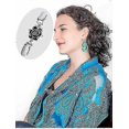 thumbnail image 2 of 4-piece Retro Sweater Shawl Clip Fe Formal Shirt Brooch Clip, 2 of 5