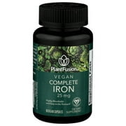 PlantFusion Vegan Complete Iron 25 mg 90 Vegan Caps