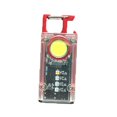 thumbnail image 1 of LOVIVER Lampe de Poche COB Réglable Lampe Torche en Métal pour Camping Rouge, 1 of 8
