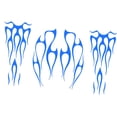 thumbnail image 4 of Pegatinas decorativas para el depósito de la motocicleta y el guardabarros. Azul, 4 of 9