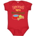 thumbnail image 3 of Inktastic Bloodhound Loved by a (dog Breed) Boys or Girls Baby Bodysuit, 3 of 5