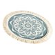 thumbnail image 2 of Placemat Cotton Polyester Round Soft Comfortable Woven Placemat with Tassels for Kitchen Decor A S, 2 of 4