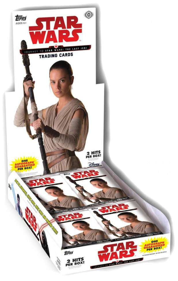 Topps Star Wars The Last Jedi  8 Cards Per Pack NEW 2 x SEALED PACKS 