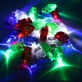 thumbnail image 4 of 100-Pack LED Finger Rings, Flashing Light Rings in Bulk for Party Favors | Glow-in-the-dark Party Supplies for Kids and Adults, 4 of 4