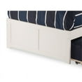 thumbnail image 5 of Nantucket Twin Extra Long Bed with Footboard and Twin Extra Long Trundle in White, 5 of 9