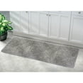 thumbnail image 3 of mDesign Non-Slip Microfiber Polyester Heathered Spa Mat/Rugs, Set of 3 - Gray, 3 of 9