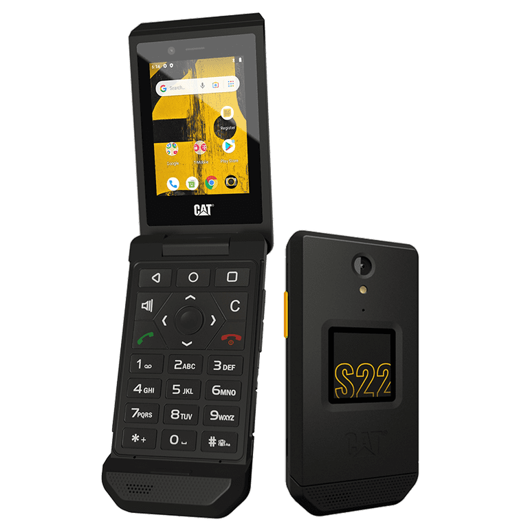 CAT S22 T-Mobile Rugged Touch Screen Android Flip Phone & BELTRON