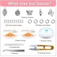 thumbnail image 4 of Crafts Glass Seed Beads Tiny Pony Beads Assorted Kit with Organizer Box for Jewelry Making, 4 of 5
