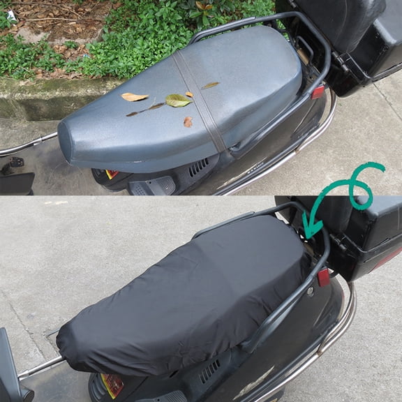 Mdesiwst Motorcycle Seat Cover Waterproof Flexible Universal Sown Protect Motorcycle Saddle Cover Riding Accessories