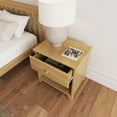 thumbnail image 5 of Plank+Beam Solid Wood Nightstand with 1 Drawer for Bedroom, 5 of 9
