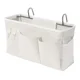 thumbnail image 1 of Bolso de la cama del organizador de la cama con el bolso colgante del gancho del alambre bolso del almacenamiento de la cama del desván compatible con el libro, Mag, 1 of 5