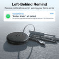 thumbnail image 4 of OTIC Dual System Bluetooth Smart Tracker Tags 4 Pack, Item Finder Locator for Apple Find My (iOS) & Google Find Hub (Android) Waterproof Gift for Keys, Wallet, Luggage, Backpack-Black, 4 of 7
