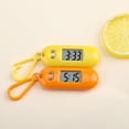 thumbnail image 3 of Opvise Electronic Clock Silent LCD Digital Display Portable Exam Study Desktop Clock Keychain for Library, 3 of 8