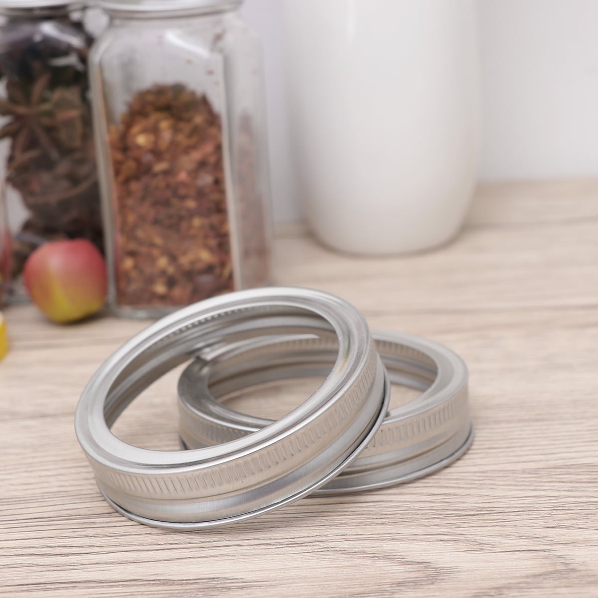 Greenadscape 5Pack Large Mouth Canning Rings Iron Lid Ring for Sealing ...