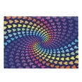 thumbnail image 1 of Colorful Cutting Board, Whirlpool of Little Hearts in Rainbow Colors Retro Style Psychedelic Love Romance, Decorative Tempered Glass Cutting and Serving Board, in 3 Sizes, by Ambesonne, 1 of 2