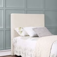 thumbnail image 2 of Pirro Upholstered Twin Panel Headboard Sand, 2 of 8