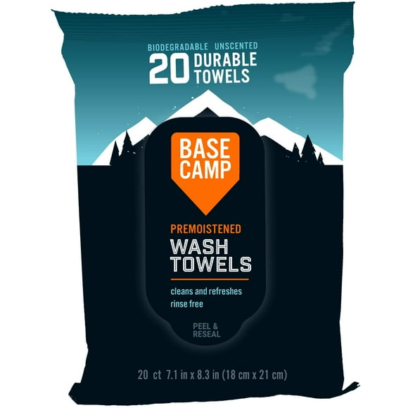 Dead Down Wind Serviette de Lavage Biodégradable Pré-Humidifiée (20 Unités)