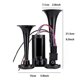 thumbnail image 4 of Horn Kit 12V 150Db Car Air Horn Super Loud 2 Trumpet Train Horn Kit with Compressor for Trucks Trains Boats Black, 4 of 5