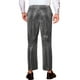 thumbnail image 3 of Pantalones de lentejuelas metálicos para hombres INSPIRE CHIC, pantalones rectos de disco de los 70, pantalones de fiesta plateados 30, 3 of 5