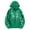 Dark Green, variant on Womens Checkered Butterfly Long Sleeve Full Zip Hoodies Soft Oversized Fit Casual Hooded Jackets Street Style Edgy Trendy Outfits