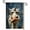 B, variant on XaaKee Yard Flags, Whimsical Character Annoyed Stare Small Garden Flags, Double-Sided High-Quality White Linen Summer Garden Flag, Backyard Outdoor Decor, 12x18Inch