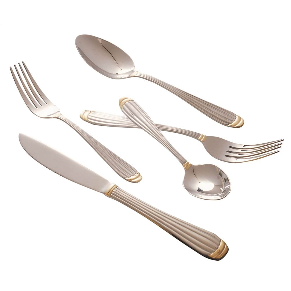 Salad Fork in Gold Set of 6