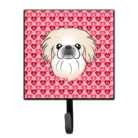 

Pekingese Hearts Leash or Key Holder