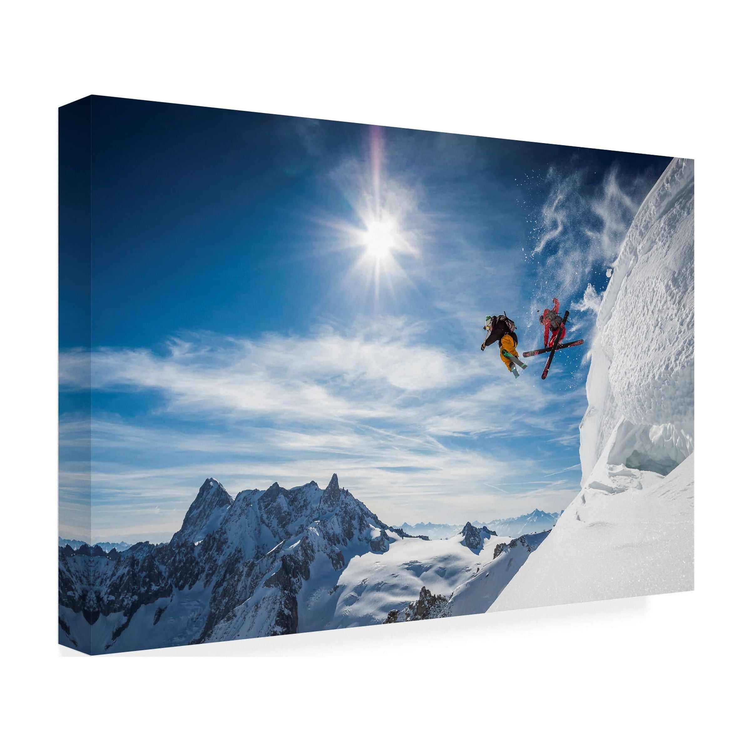 Tristan Shu 'Jumping Legends' Canvas Art