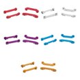 thumbnail image 3 of Baohd RCGOFOLLOW 4pcs Aluminum Alloy Perfect Style Front Rear Upper Suspension Arm For 1/14 Rc Front Rear Upper Suspension Arm Wltoys 144001 Silver, 3 of 6