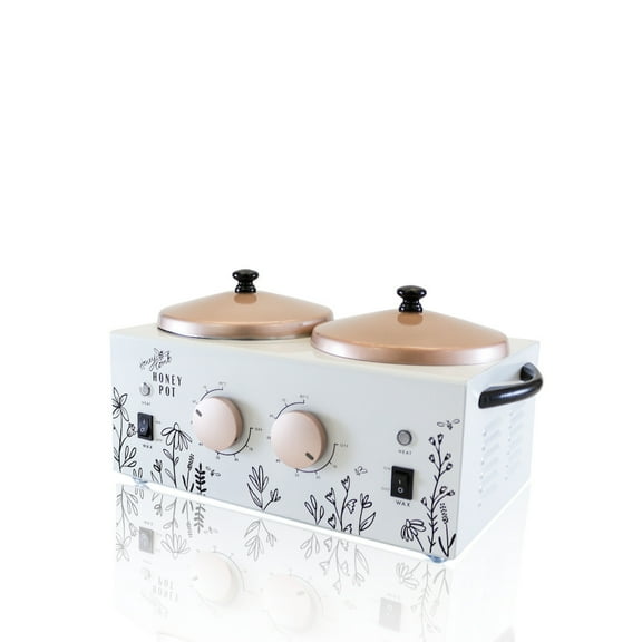 Honeycomb Wax Co. Pro Double Wax Warmer, Honey Pot, 2Lb