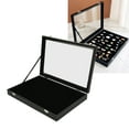 thumbnail image 1 of Pin Display Box Shadow Box Sponge Lined Dust Shadow Box Frame With Clear Window Pin Collection Display Frame Military Medal And Jewelry Collection, 1 of 8