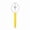Gourd Shaped Yellow, variant on Tongue Trainer Tongue Tip Exercise Tool, Dysarthria Autism Speech Therapy, for Children and Adults
