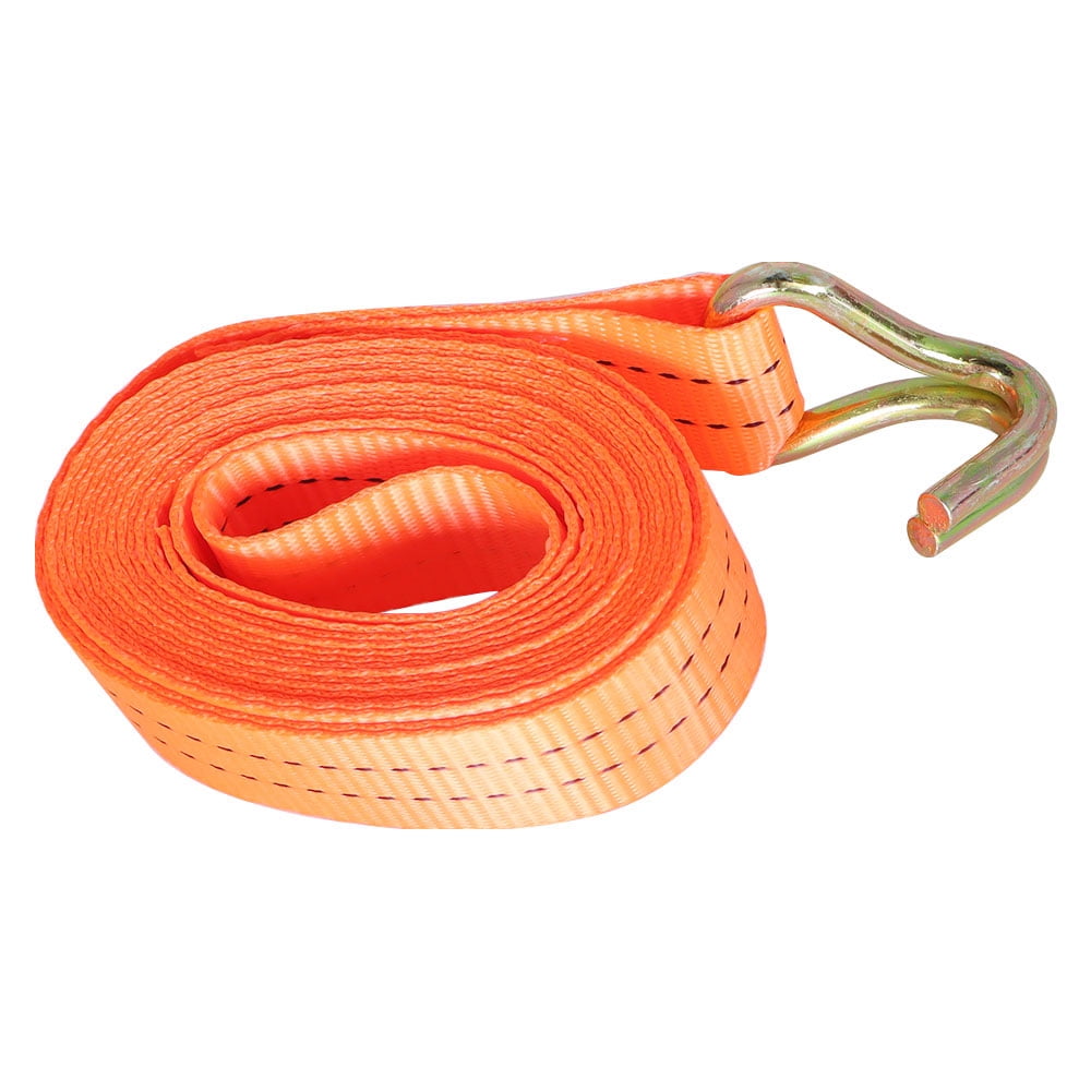 munirater 20 Pcs Ratchet Straps 1.5 In x 20 Ft With J Hooks 4000-lbs Heavy Duty Tie Downs
