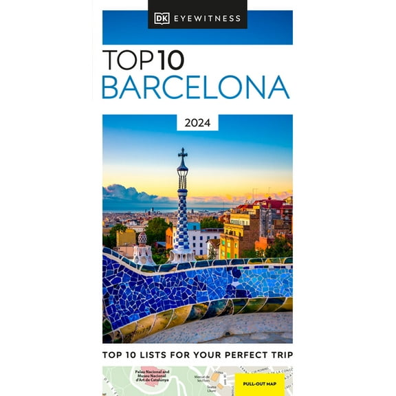 Pocket Travel Guide: DK Eyewitness Top 10 Barcelona (Paperback)