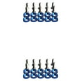 thumbnail image 1 of Wweixi Sturdy And Durable Car Screw Bonnet Gaskets For Reliable Car Upgrades Blue screw 2Set, 1 of 6