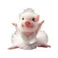 thumbnail image 1 of Cute Car Interior Acrylic Pendant Keychain Hanging Ornament Vehicle Accessory, 1 of 8