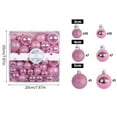 thumbnail image 6 of Shoreew 44 Pcs Christmas Balls Ornaments Shatterproof Plastic Baubles Xmas Tree Hanging Decoration for Holiday Party Wedding Decor, 6 of 7