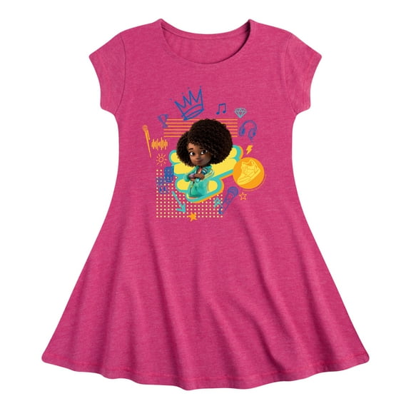 Karma's World - Crown - Toddler And Youth Girls Fit And Flare Dress