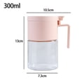 thumbnail image 2 of Glass mixing jar, moisture resistant with spoon, 300ml, 2 pink pieces, 2 of 5