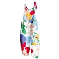 thumbnail image 3 of QATAINLAV Combinaisons pour Femmes Bretelles Réglables Pantalon Grand une Pièce Sans Manches Coton Lin Salopettes Mode Rayures Combinaisons avec Poches Offres Prime Multicolore G, 3 of 6