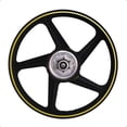 thumbnail image 4 of RIN TRASERO 1.6X18 PARA FT150TS ASPAS NEGRO CON FILO AMARILLO, 4 of 6