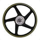 thumbnail image 4 of RIN TRASERO 1.6X18 PARA FT150TS ASPAS NEGRO CON FILO AMARILLO, 4 of 6