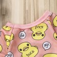 thumbnail image 4 of Faithtur Pet Jumpsuit Petit Canard Jaune Impression Bande Chien Pyjama Vêtements, 4 of 6