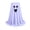 Multicolor A, variant on Halloween Light Up Ghost Candy Bowl With Remote Control LED, Cloth Ghost Stand For Trunk Or Treat, Spooky Candy Container, 1 Pack